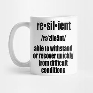 Resilient, Cancer Mug